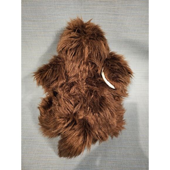 Dan Dee Woolly MAMMOTH Plush Stuffed Animal Sitting Down 13" Corduroy Ears - Picture 4 of 6